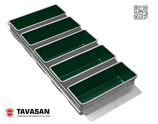 5'li Pres Baskılı Tost Tavası